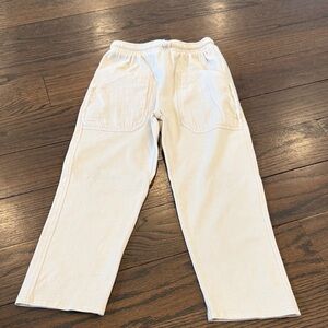 Zara Cream Kids Boys Pants